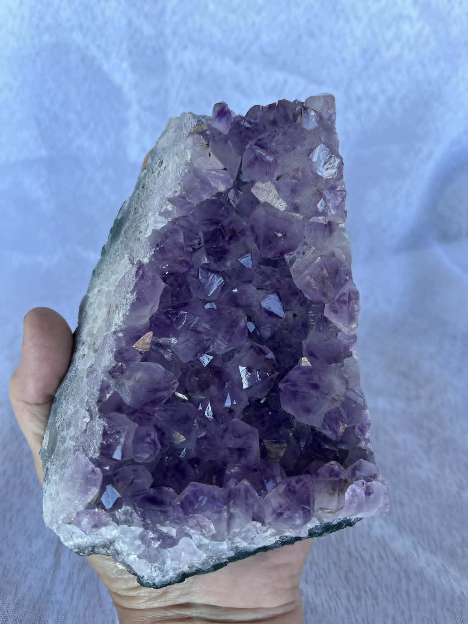 Amesthyst cluster 794 Amethyst Cluster - 793g - Image 2