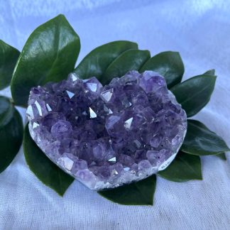 Amethyst Heart Cluster Medium - 347grams