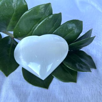 Selenite Hearts