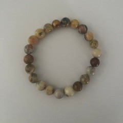 8 mm crazy agate beaded bracelet 8 mm crazy agate beaded bracelet