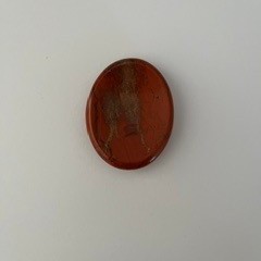 carnelian worry stone – natural energy & motivation crystal