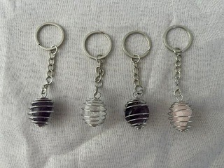 spiral cage keyring spiral cage keyring