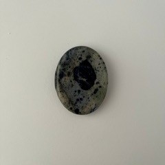 sodalite worry stone natural clarity & communication crystal